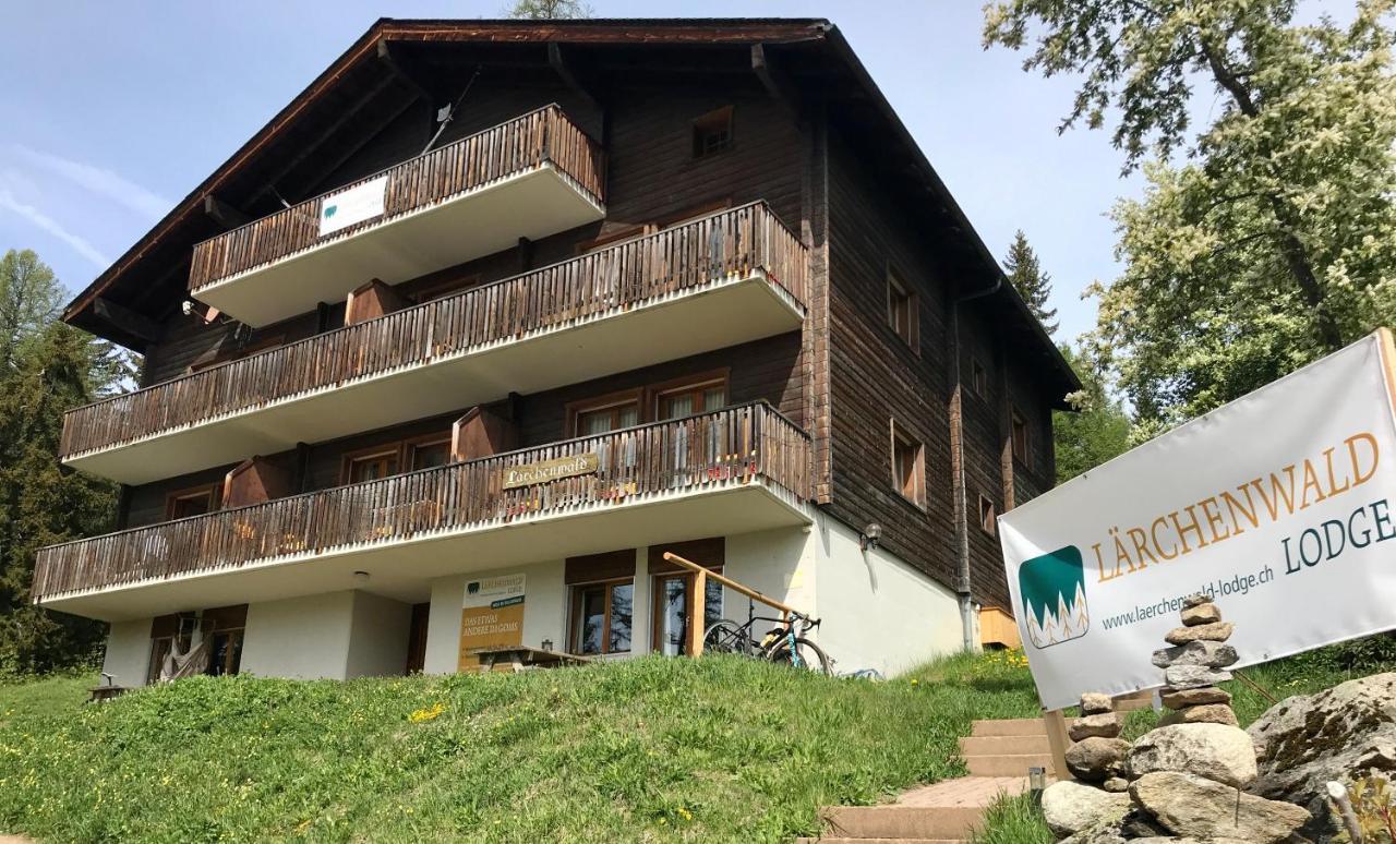 Laerchenwald Lodge Bellwald Bagian luar foto