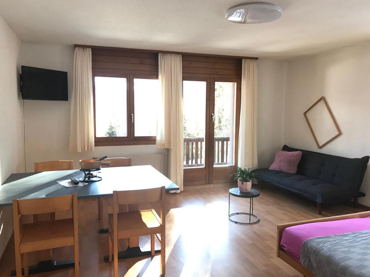 Laerchenwald Lodge Bellwald Bagian luar foto
