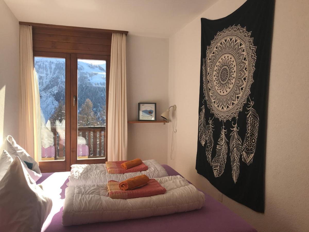 Laerchenwald Lodge Bellwald Bagian luar foto