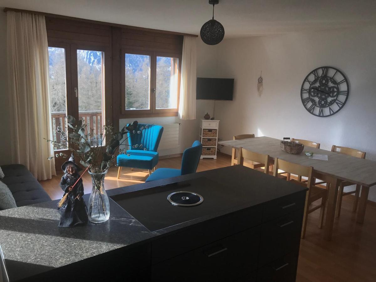 Laerchenwald Lodge Bellwald Bagian luar foto
